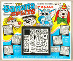 "THE BANANA SPLITS" TILE PUZZLE ON CARD.