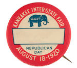 HARDING CAMPAIGN “REPUBLICAN DAY” AT “KANKAKEE INTER-STATE FAIR.”