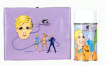 "TWIGGY" VINYL LUNCHBOX WITH THERMOS.