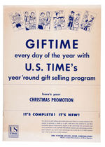 “HOPALONG CASSIDY” IN US TIME/TIMEX RETAILER’S PROMOTIONAL KIT.