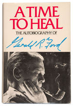 GERALD FORD SIGNED "A TIME TO HEAL" AUTOBIOGRAPHY.
