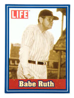 BABE RUTH "LIFE LEGENDS OF BASEBALL COLLECTORS SERIES" BOXED WATCH.