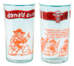 "DONALD DUCK" GLASS.