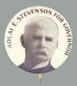BRYAN'S 1900 RUNNING MATE FOR ILLINOIS GOVERNOR 1908.