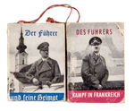 "DES FUHRER" PRO-HITLER GERMAN MINI PICTURE BOOKS.