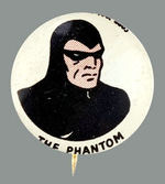"THE PHANTOM" SCARCE KELLOGG'S PEP BUTTON.