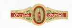 "COCA-COLA" CHOICE COLOR EMBOSSED CIGAR BAND.