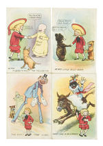"BUSTER BROWN AT THE CIRCUS" COMPLETE HIGH GRADE CARD SET INCLUDING THE YELLOW KID.