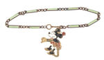 MINNIE MOUSE EARLY 30s BRACELET WITH CHARM.