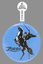 "ZORRO" FIRST SEEN LARGE LITHO TAB.