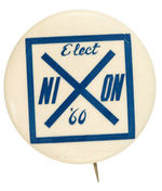 SCARCE AND LARGE "ELECT NIXON IN '60."