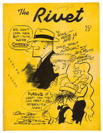 “THE RIVET” COLLEGE PUBLICATION WITH DICK TRACY COVER.
