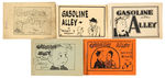 GASOLINE ALLEY 8-PAGER LOT.