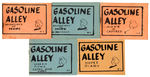 GASOLINE ALLEY 8-PAGER LOT.