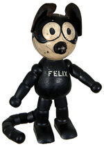 “FELIX” THE CAT SCHOENHUT WOOD-JOINTED LARGE-SIZED DOLL.