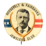 RARE "ROOSEVELT & FAIRBANKS JEWELERS CLUB."
