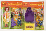 "McDONALD'S McDONALDLAND" CHARACTERS SEALED/COMPLETE SET BY REMCO.
