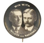 "WIN WITH WILSON AND MARSHALL."