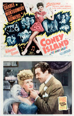 "CONEY ISLAND" LOBBY CARD SET.