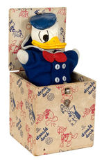 "DONALD DUCK" JACK-IN-THE-BOX TOY.