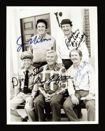 ANDY GRIFFITH "RETURN TO MAYBERRY" SIGNED PROMOTIONAL PHOTO.