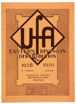 “UFA EASTERN DIVISION DISTRIBUTION 1928-1929” EXHIBITOR BOOK.