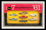 "REVELL 7 CHRYSLER CORPORATION CARS FOR '61" BOXED SET.