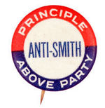 "ANTI-SMITH PRINCIPLE ABOVE PARTY."