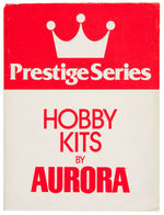 "AURORA HOBBY KITS - PRESTIGE SERIES" RETAILER'S PROMOTIONAL KIT.