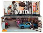 "BARETTA" CORGI-LIKE BOXED VEHICLE SET.