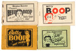 BETTY BOOP 8-PAGER LOT.