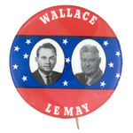 GRAPHIC "WALLACE/LEMAY" 1968 JUGATE.