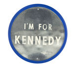 "I'M FOR KENNEDY" FLASHER IN PLASTIC FRAME.
