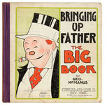 “BRINGING UP FATHER – THE BIG BOOK” SCARCE HARDCOVER PLATINUM AGE COMIC BOOK.