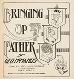 “BRINGING UP FATHER – THE BIG BOOK NO. 2” SCARCE HARDCOVER PLATINUM AGE COMIC BOOK.