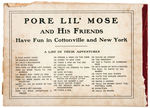 "PORE LIL MOSE - HIS LETTERS TO HIS MAMMY" PLATINUM AGE COMIC BOOK.