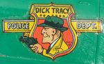 “DICK TRACY POLICE DEPT.” FRICTION POLICE CAR.