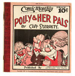 RARE “COMIC MONTHLY - POLLY & HER PALS” PLATINUM AGE COMIC BOOK.
