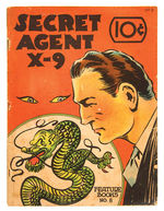 “SECRET AGENT X-9” FEATURE BOOK #8.