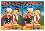 “POPEYE AND HIS FRIENDS” HARDCOVER BOOK WITH DUST JACKET.