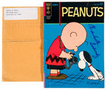 CHARLES SCHULZ SIGNED "PEANUTS" COMIC BOOK.