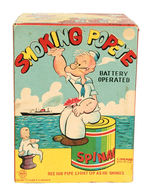"SMOKING POPEYE BATTERY-OPERATED" TOY BY LINE MAR.