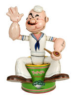 "SMOKING POPEYE BATTERY-OPERATED" TOY BY LINE MAR.