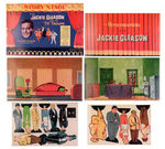"STORY STAGE STARRING JACKIE GLEASON AND HIS TV TROUPE" BOXED PUNCHOUT DOLLS AND STAGE.