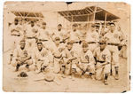 1937 DOMINICAN REPUBLIC BASEBALL TEAM PHOTO WITH SATCHEL PAIGE AND CUBAN HOF MEMBERS.             .