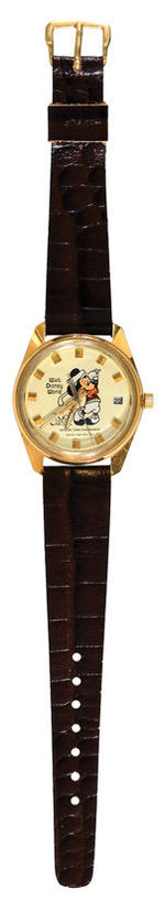 “WALT DISNEY WORLD 1974 GOLF CLASSIC” LIMITED ISSUE WATCH FEATURING MICKEY MOUSE.