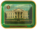 “KEEP ROOSEVELT IN THE WHITE HOUSE” METAL TRAY.