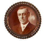 WILSON REAL PHOTO BUTTON WITH ROPE FRAME.