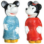 “MICKEY/MINNIE MOUSE” IN NIGHTGOWNS BISQUE SET.