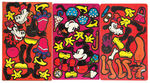 “COLORFORMS MICKEY MOUSE PEG PALS/MAGIC TRANSFERS” PAIR FROM THE ARCHIVE OF MEL BIRNKRANT.